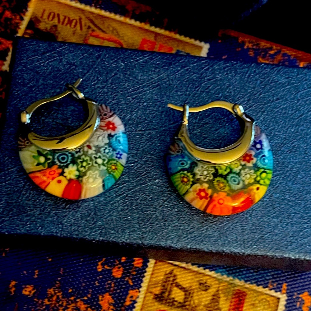 Murano Earring .. Super Cute Earrings